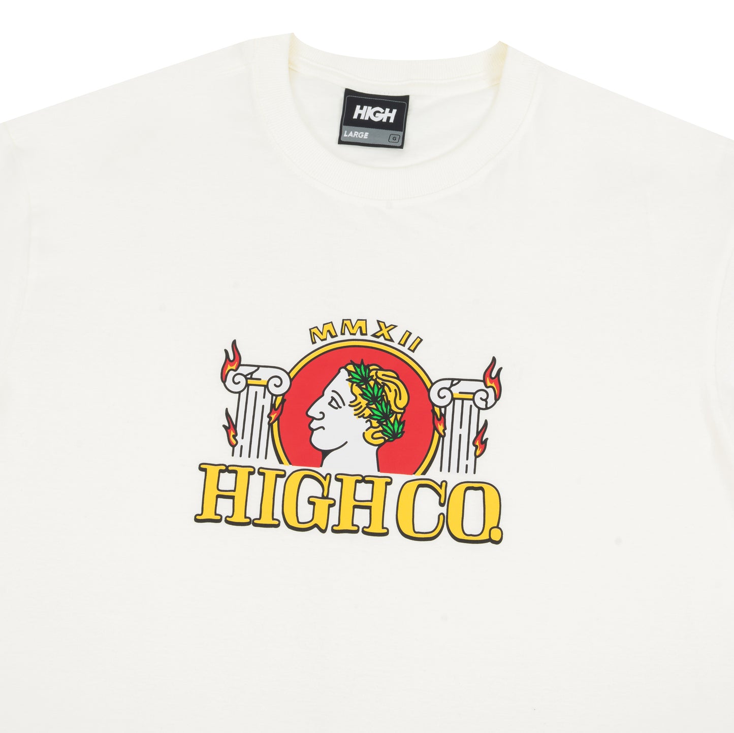 CAMISETA HIGH CEASER WHITE