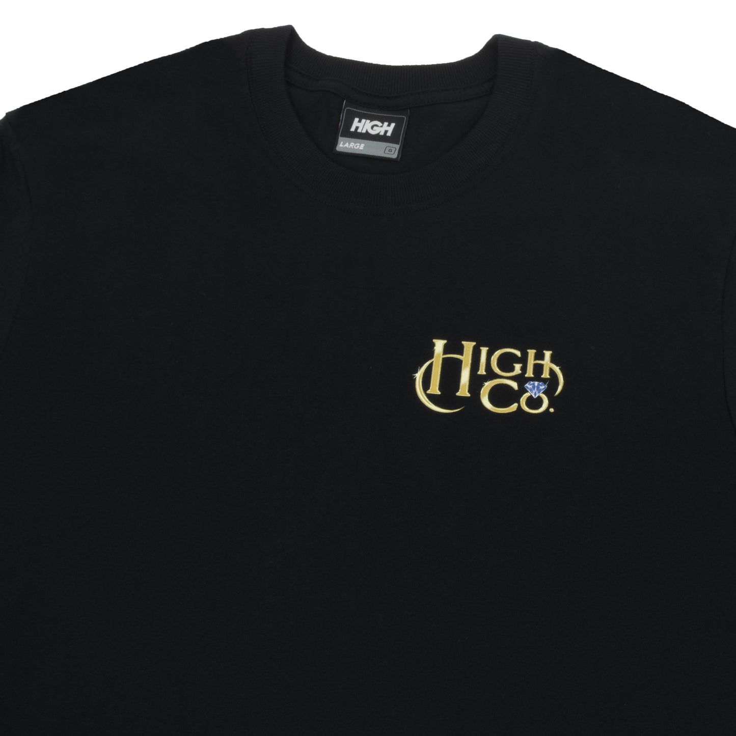 CAMISETA HIGH DIAMANT BLACK