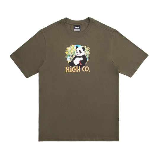 CAMISETA HIGH PANDA OLIVE GREEN