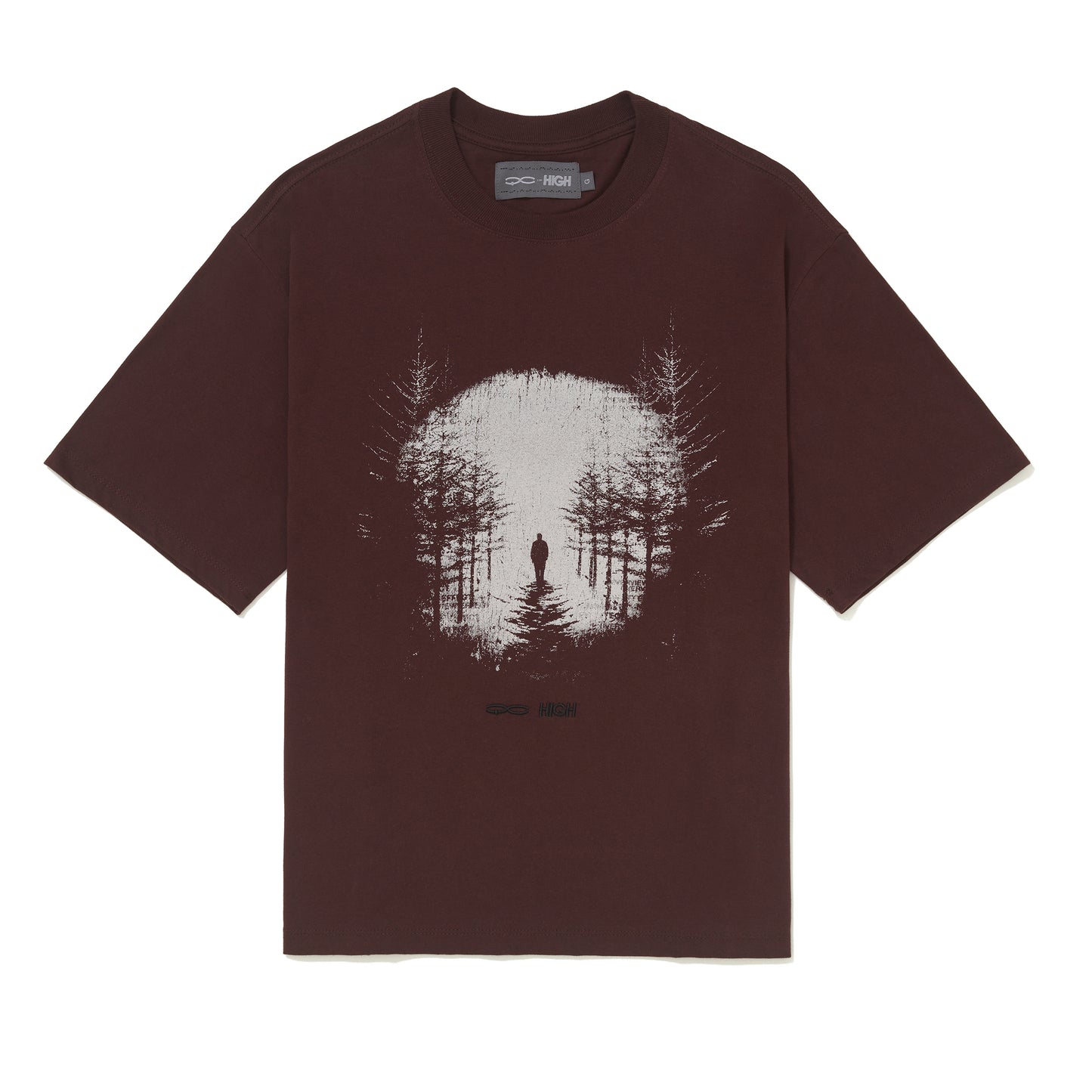 CAMISETA QC HIGH OVERVIEW BROWN