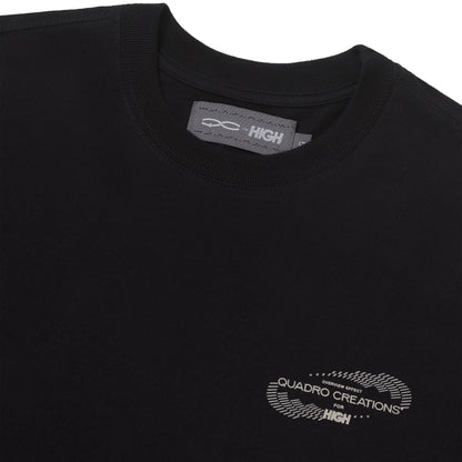CAMISETA QC FOR HIGH BLACK