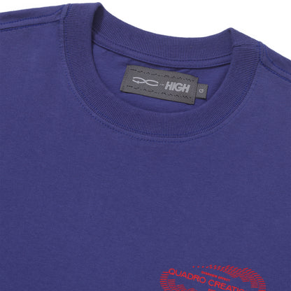 CAMISETA QC FOR HIGH BABY BLUE