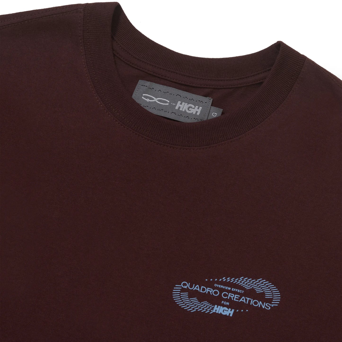 CAMISETA QC FOR HIGH BROWN