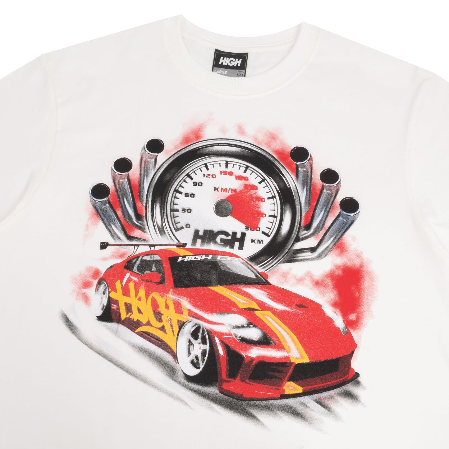 CAMISETA HIGH SPEED WHITE
