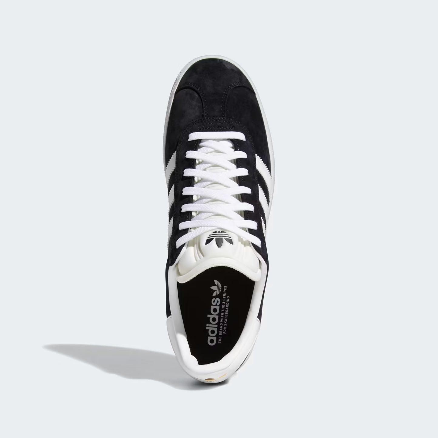 TÊNIS ADIDAS GAZELLE ADV BLACK/WHITE/GOLD