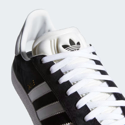 TÊNIS ADIDAS GAZELLE ADV BLACK/WHITE/GOLD