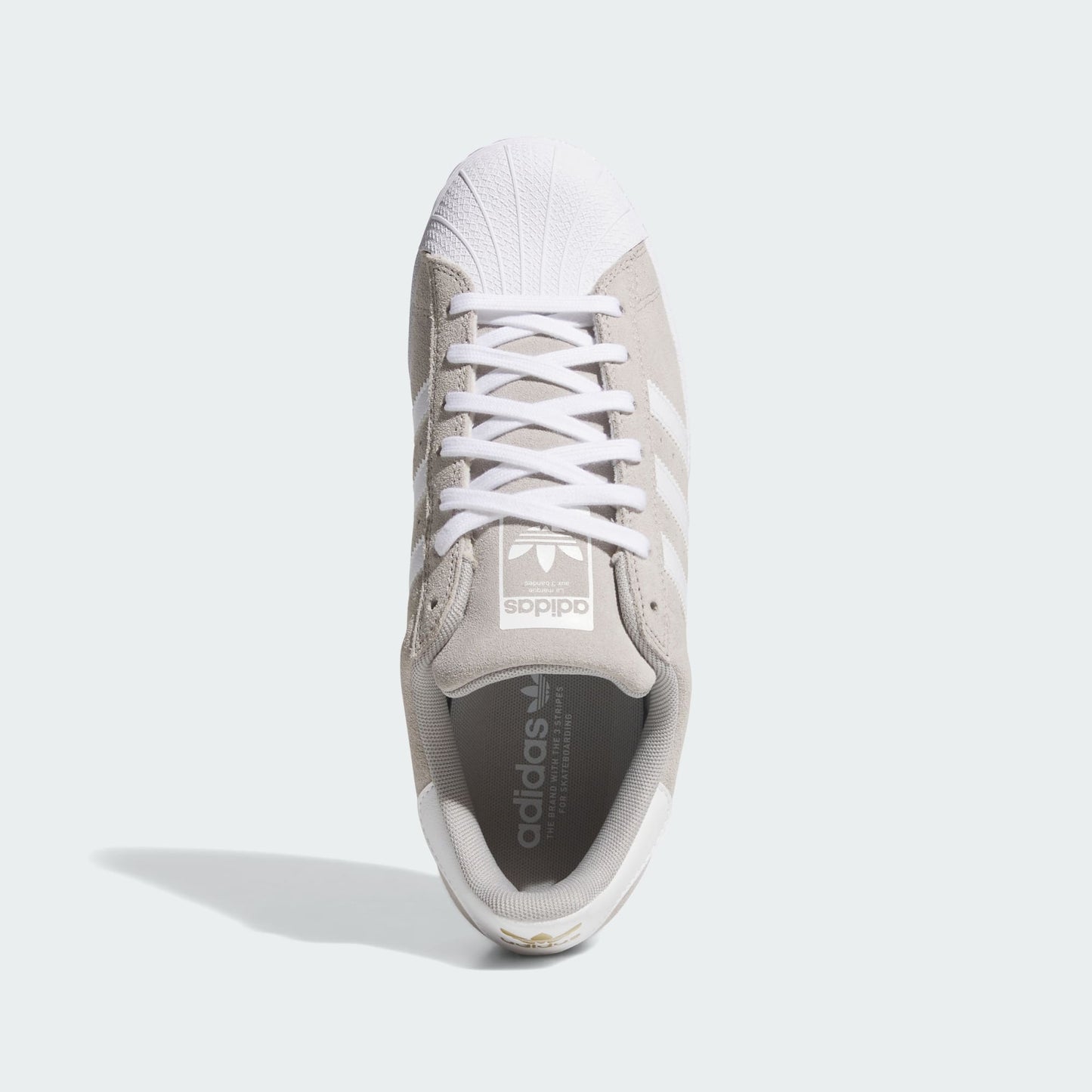 TÊNIS ADIDAS SUPERSTAR ADV CLEAR GRANITE/CLOUD WHITE