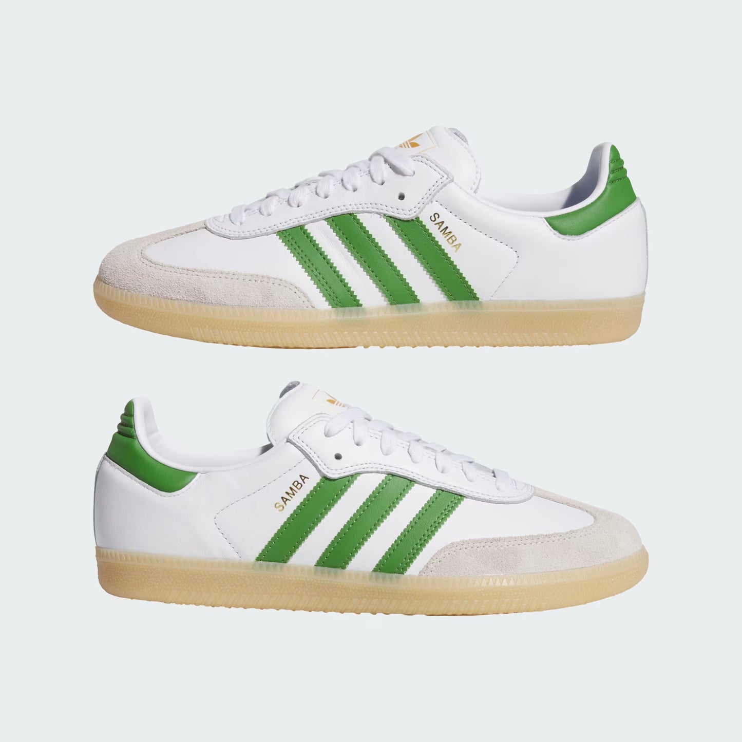 TÊNIS ADIDAS SAMBA ADV WHT/GREN/GUM
