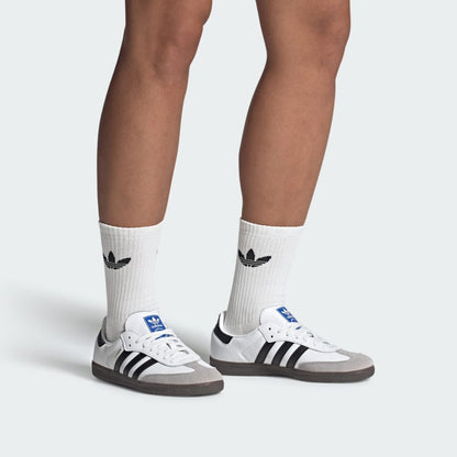TÊNIS ADIDAS SAMBA ADV WHITE BLACK GUN