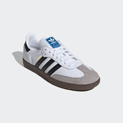 TÊNIS ADIDAS SAMBA ADV WHITE BLACK GUN