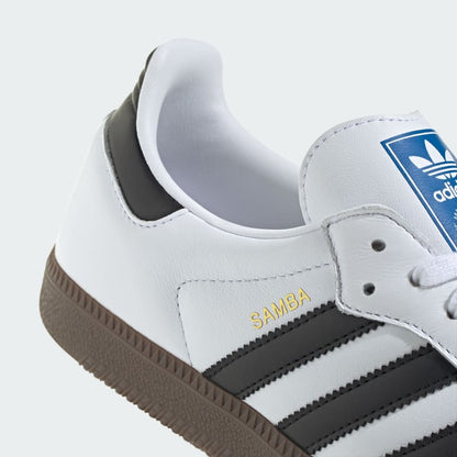 TÊNIS ADIDAS SAMBA ADV WHITE BLACK GUN