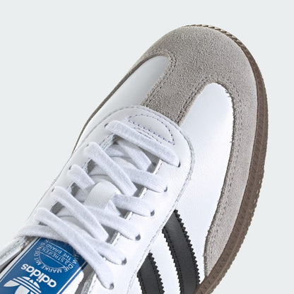 TÊNIS ADIDAS SAMBA ADV WHITE BLACK GUN