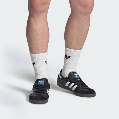 TÊNIS ADIDAS SAMBA ADV BLACK WHITE GUN