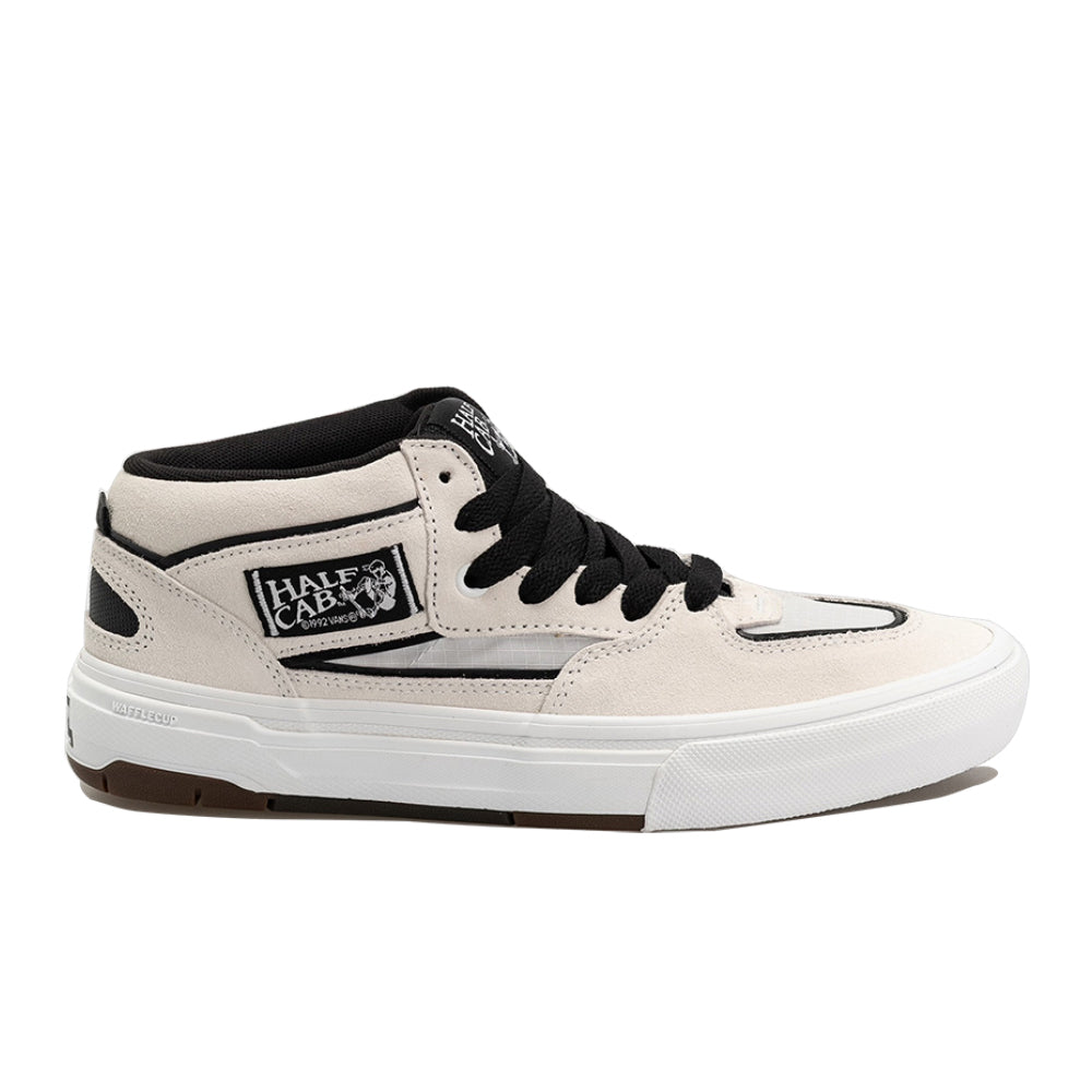 Tênis Vans Half Cab Skate Wafflecup White/Black – Retta Skateshop