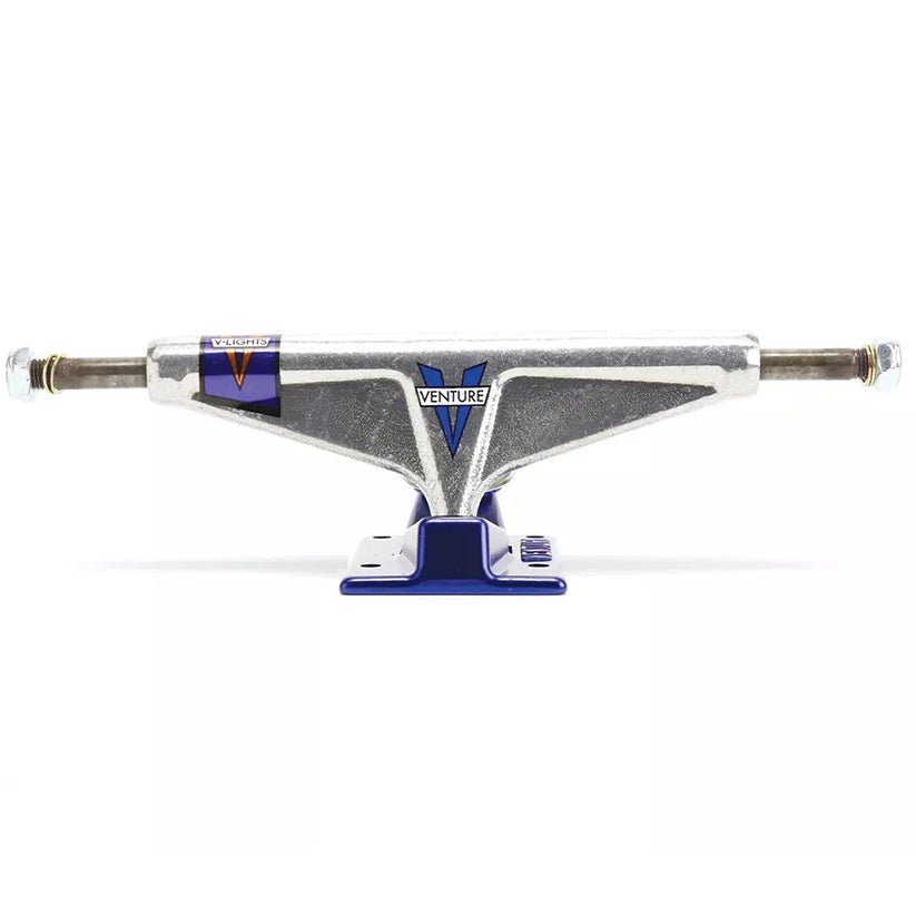 TRUCK VENTURE POLISHED BLUE V-LIGHT LOW 139MM