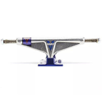 TRUCK VENTURE POLISHED BLUE V-LIGHT LOW 139MM