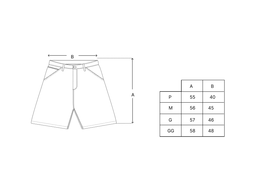 NYLON WORK SHORTS CLASS "PRIMELINE" BLACK