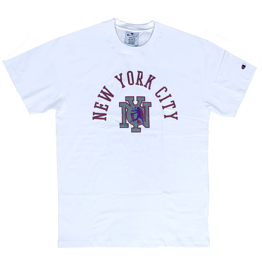 CAMISETA CHAMPION NEW YORK ATHLETIC OFF WHITE