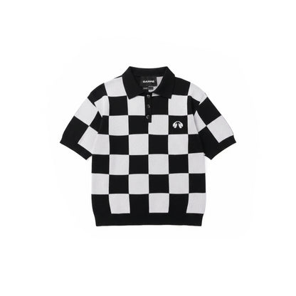 POLO GARRÉ KNITWEAR BLACK