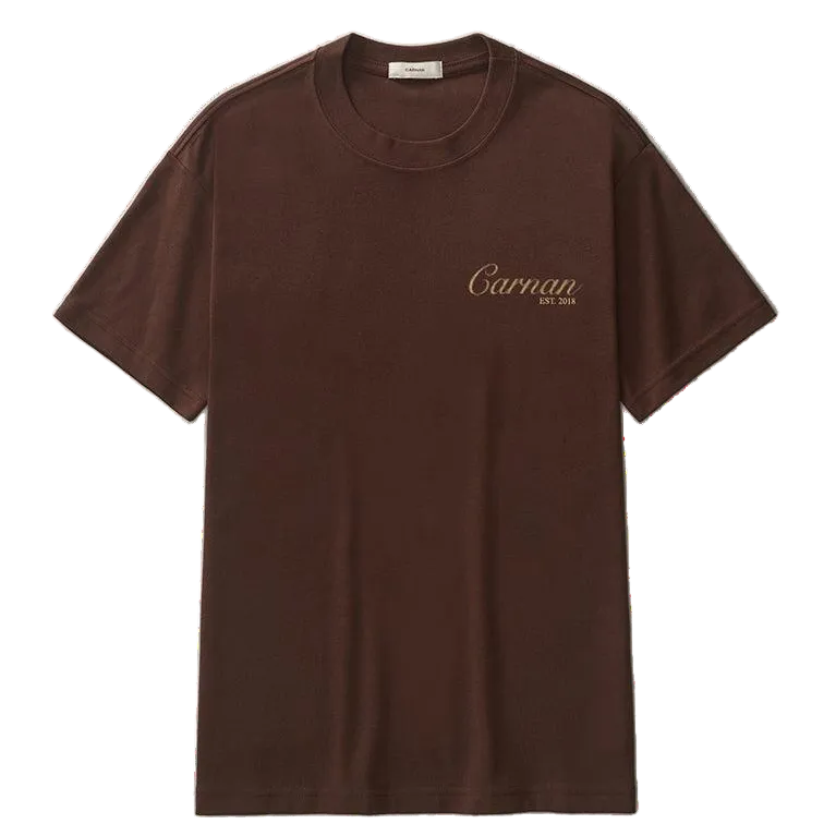 CAMISETA CARNAN LACE STAMP HEAVY BROWN