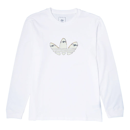 CAMISETA ADIDAS LS H JONES WHITE