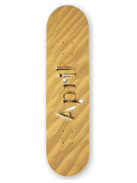 SHAPE APRIL AP LOGO SAND 8.0"