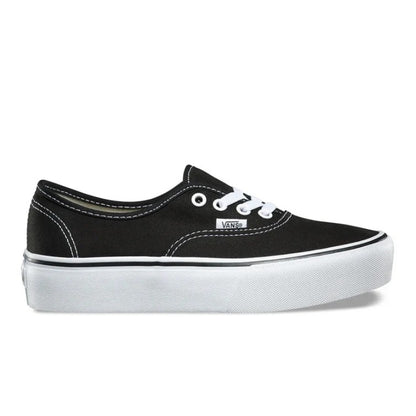 TÊNIS VANS AUTHENTIC PLATFORM BLACK/WHITE