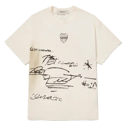 CAMISETA PIET AUTOGRAPHED RAW EDGE