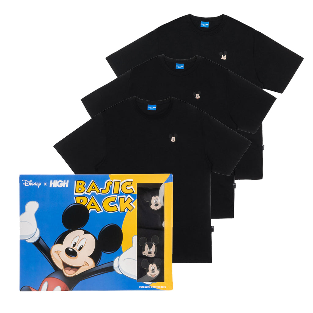 BASIC PACK HIGH X DISNEY BLACK