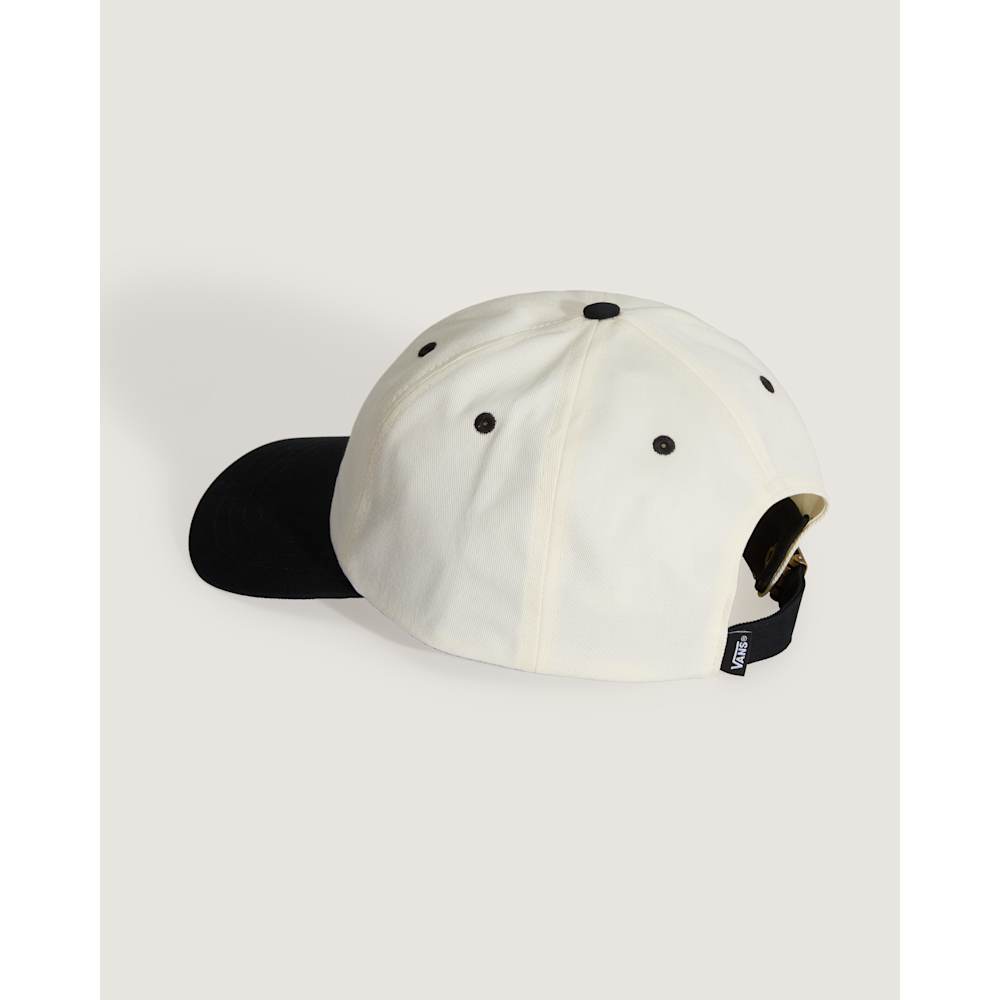 Boné Vans Curved Bill Jockey preto e off-white - foto 2
