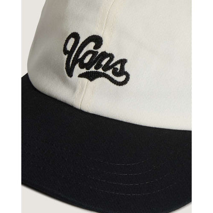Boné Vans Curved Bill Jockey preto e off-white - foto 3