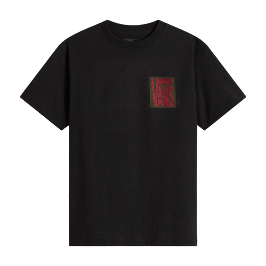 CAMISETA VANS STRETCH STACK CRACKLE BLACK