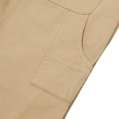 CALÇA HIGH DOUBLE KNEE 5 POCKET CARAMEL