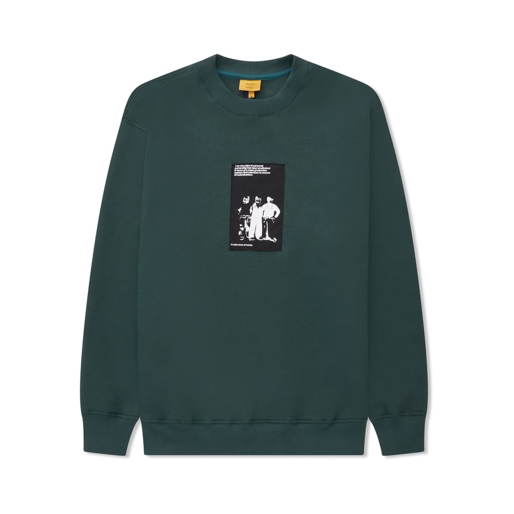 MOLETOM CLASS CREWNECK WORKERS DARK