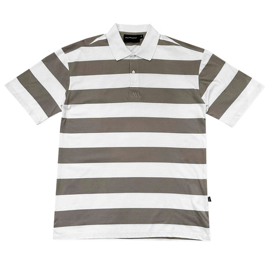 CAMISA POLO BAW LISTRADA BORDADO