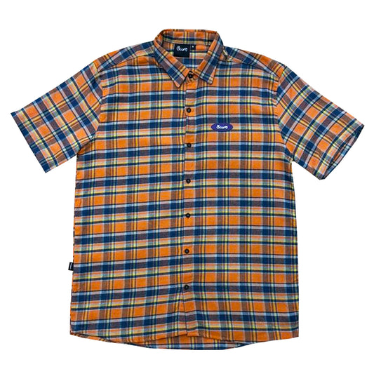 CAMISA BAW PLAID LARANJA