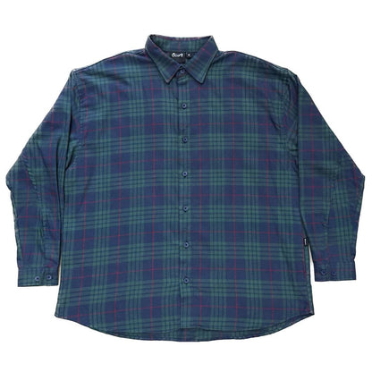 CAMISA BAW MANGA LONGA OVERSHIRT PLAID MARINHO