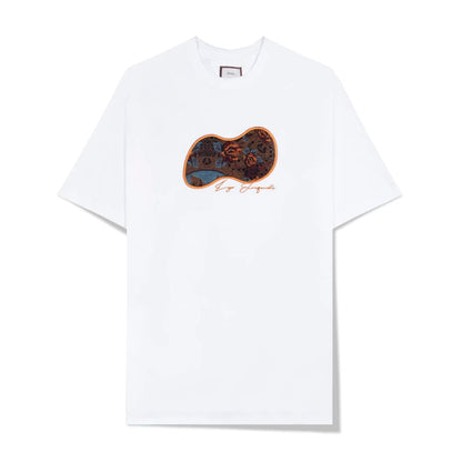 CAMISETA DOWN NHOQUE LYON JACQUARD OVERSIZED WHITE