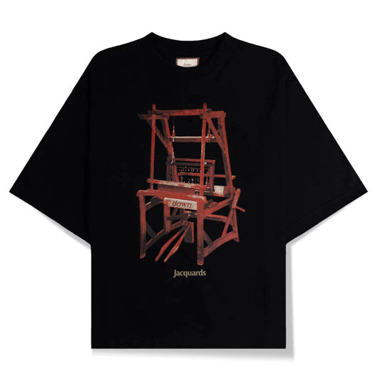 CAMISETA DOWN ROOT LOOM BOXY BLACK