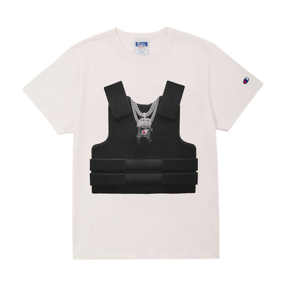 CAMISETA CHAMPION SUFGANG BULLET PROOF OFF WHITE
