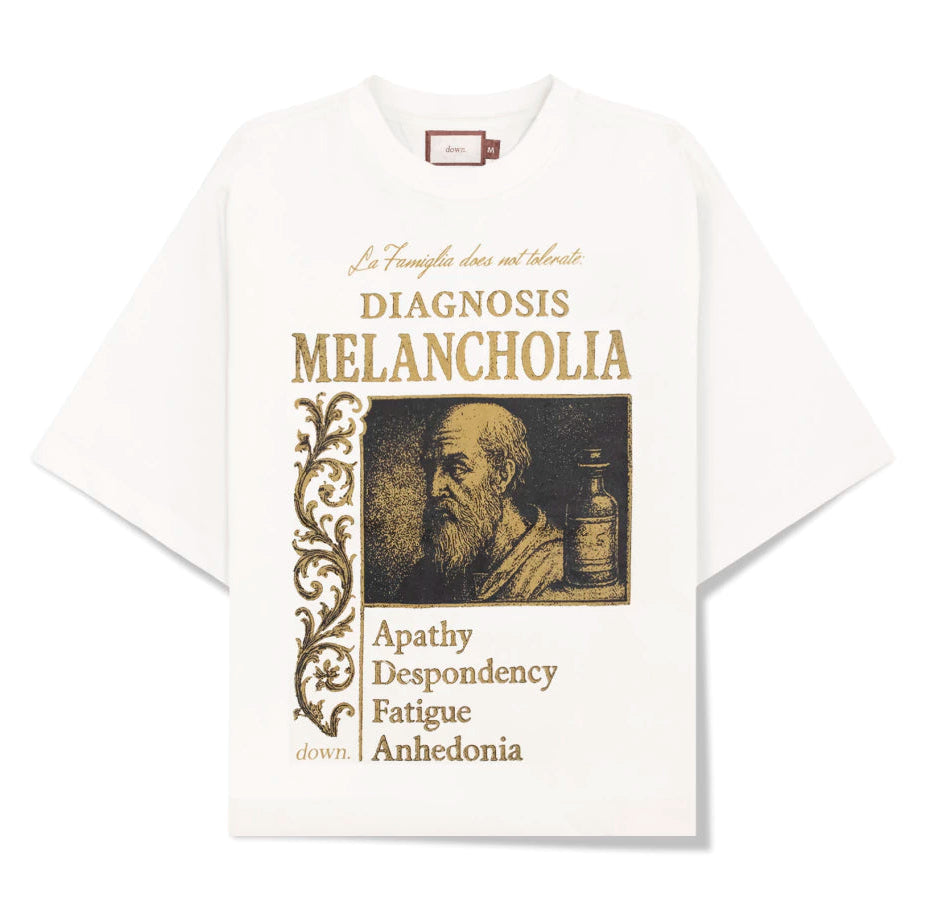 CAMISETA DOWN MELANCHOLIA BOXY OFF WHITE