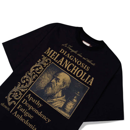 CAMISETA DOWN MELANCHOLIA BOXY BLACK