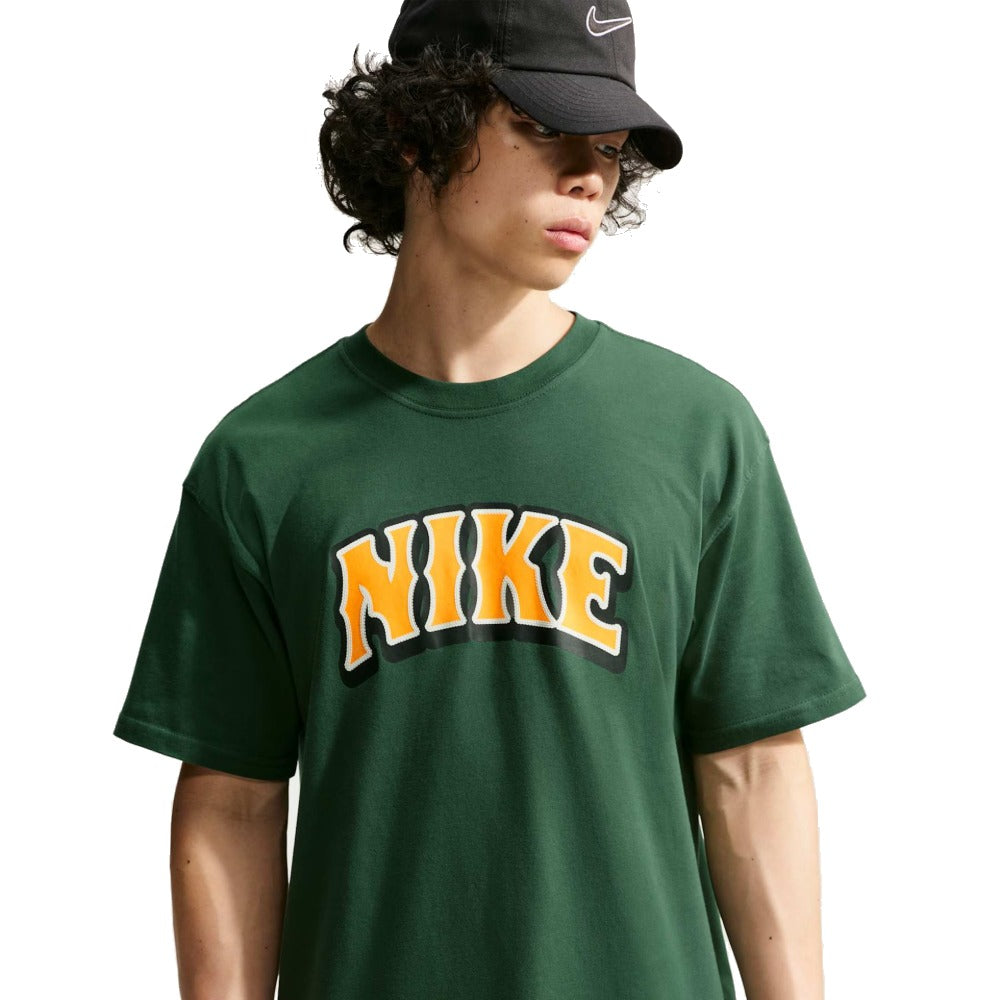 Camiseta Nike Basketball Dunk Green - frente