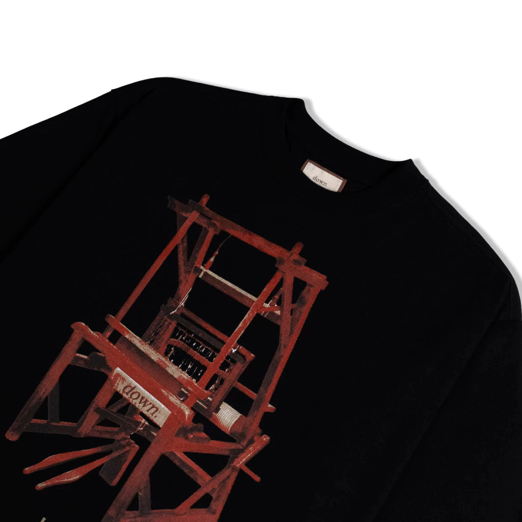 CAMISETA DOWN ROOT LOOM BOXY BLACK
