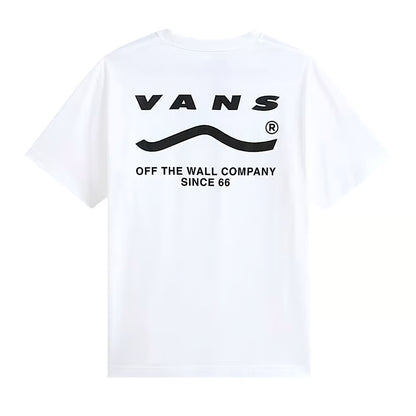 CAMISETA VANS DETERMINED WHITE/BLACK