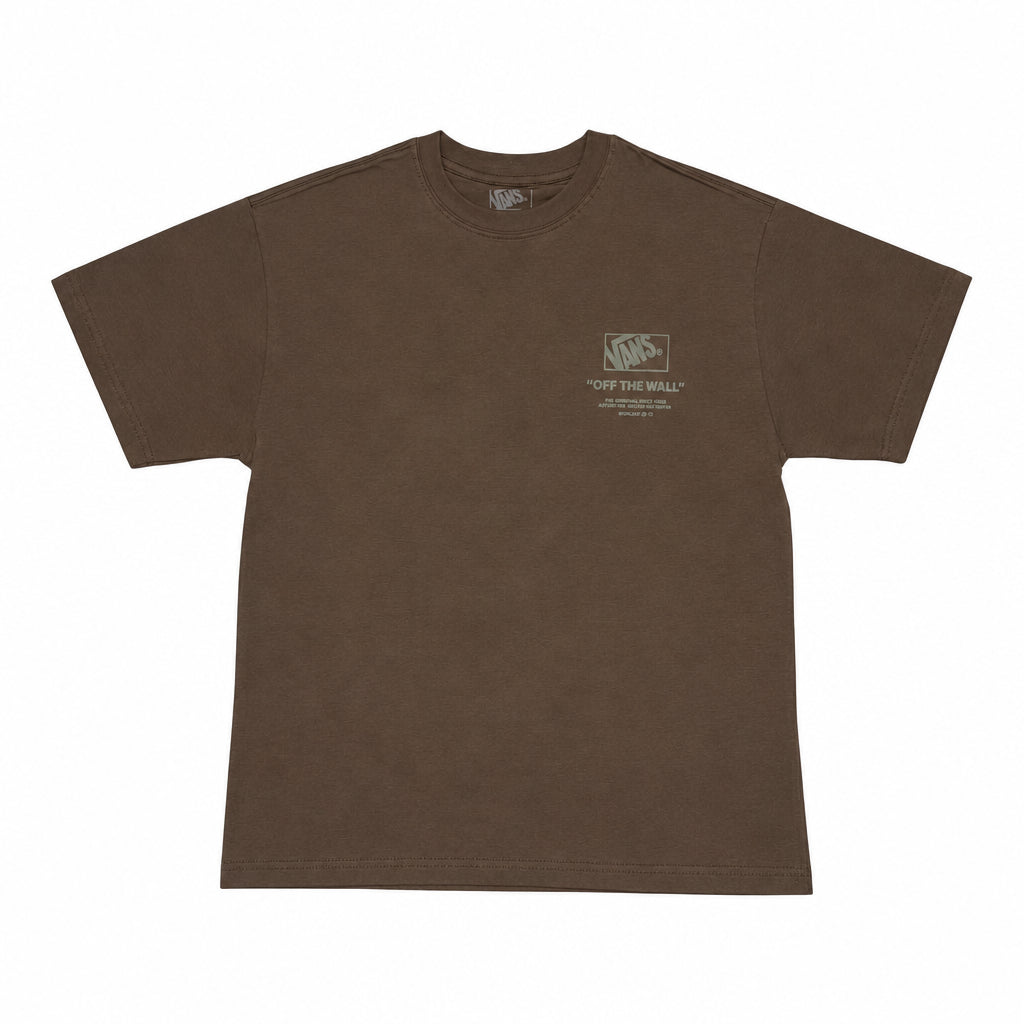 CAMISETA VANS STACKED HI VINTAGE COCOA
