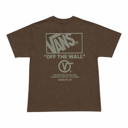 CAMISETA VANS STACKED HI VINTAGE COCOA