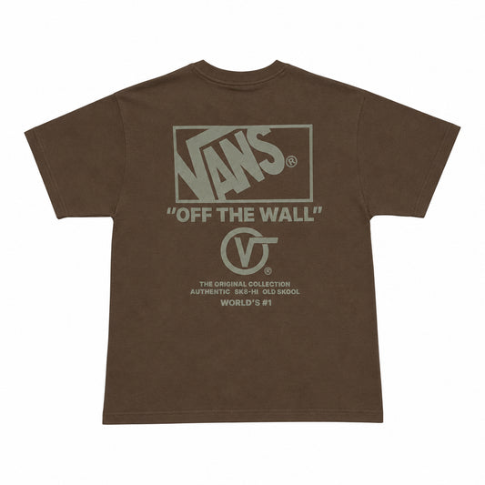 CAMISETA VANS STACKED HI VINTAGE COCOA