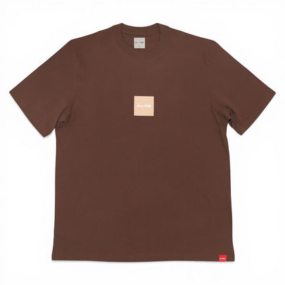 CAMISETA CHOCOLATE OG SQUARE HEAVY MARROM
