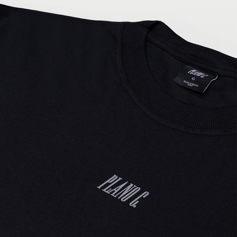 CAMISETA PLANO C DANGER PRETO